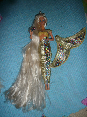 Jewel Hair Mermaid Barbie 90er Mattel
