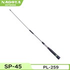 Nagoya SP-45 Dual Band PL-259 Car Antenna for Mobile Radio Black Color