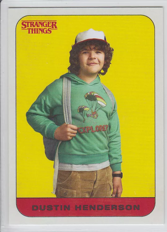 STRANGER THINGS Character Card & Stickers WILL BYERS ST-7, 7 of 20 & 7 of 10