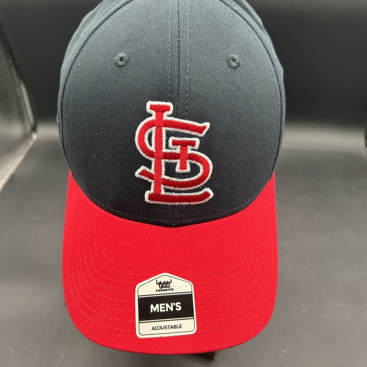 St. Louis Cardinals Fan Favorite Mens Adjustable Black  display picture 2