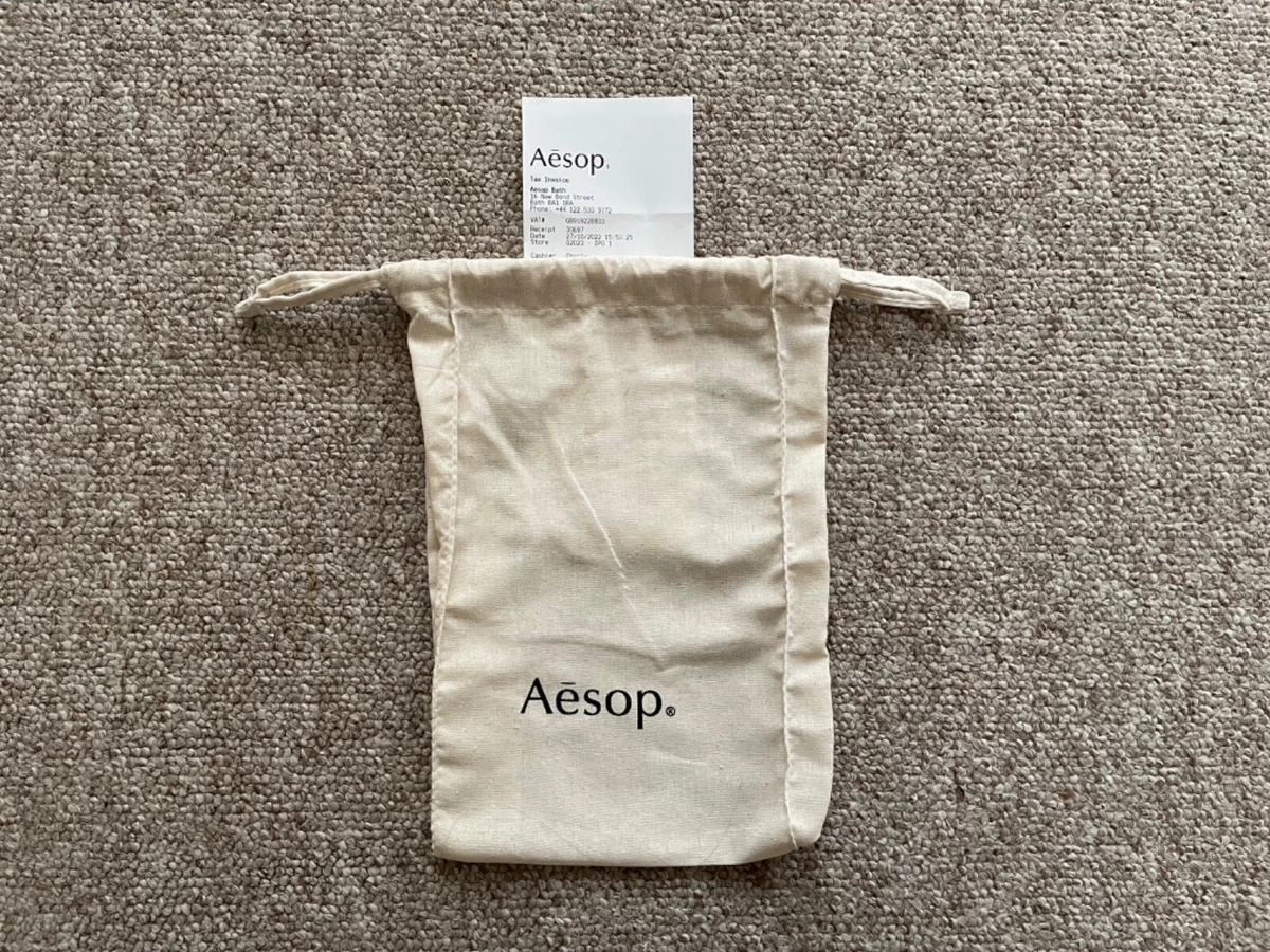 Sold at Auction: A bag of assorted beauty and other products marked Aesop  incl. body cleaners, room spray, post-poo drops etc.