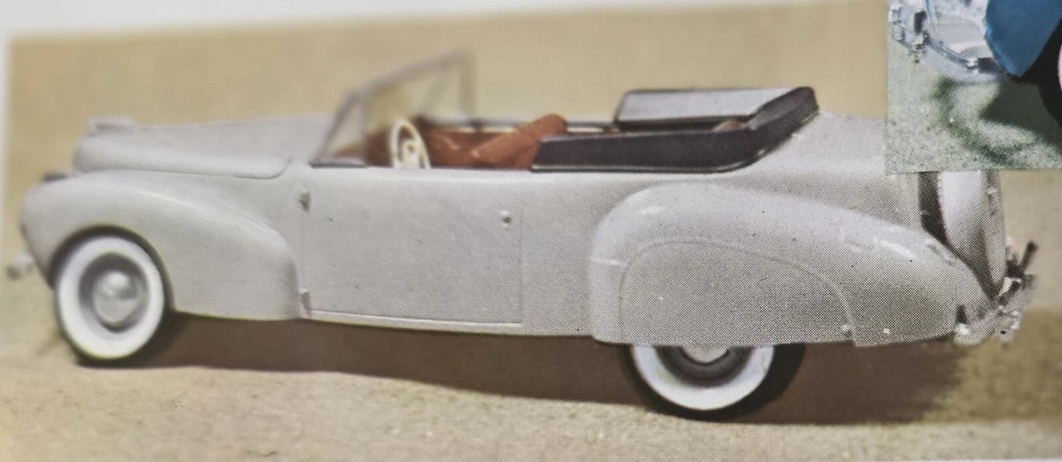 ミニカー RIO LINCOLN CONTINENTAL CABRIOLET 1941 RIO 1941 LINCOLN