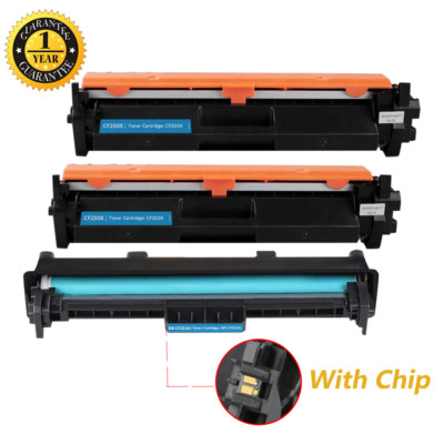 2X CF230X Toner Cartridge + CF232A Drum for HP LaserJet Pro M203dw M227fdn MFP