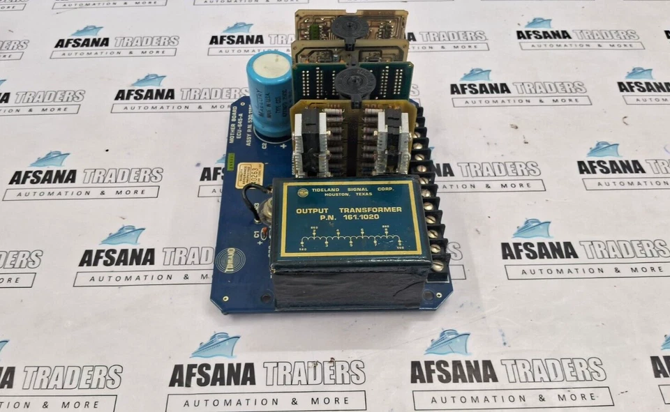 TIDELAND SIGNAL CORP. ECU-645-A MOTHER BOARD /OUTPUT TRANSFORMER - Image 3 of 4