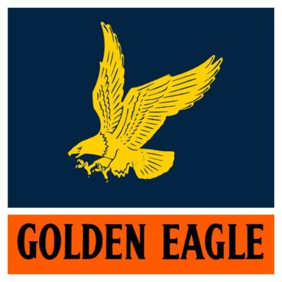 Golden Eagle Gasoline NEW Metal Sign 40'' Square USA STEEL