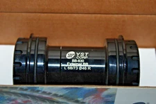 YST BB-830 Shim External Bottom Bracket Black 46mm 68/73 Shimano Free Shipping!!