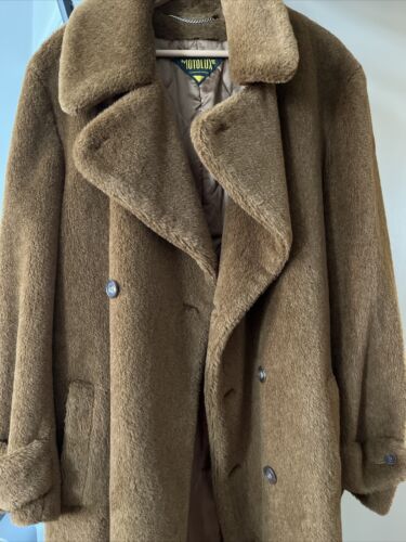 Mens “Teddy Bear” Alpaca Fur Coat