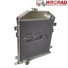 Aluminum Cooling Radiator For 1942-1948 1945 Ford Coupe Deluxe Mercury Chevy V8