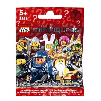 LEGO  Minifigures 8831 Serie 7, sortiert