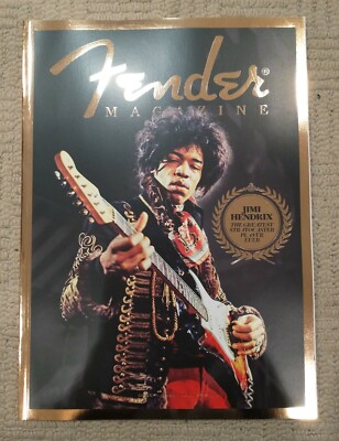 Fender Magazine Issue 2, 2013, Hendrix, Foo Fighters, Custom Shop, Ex Condition