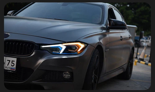 For BMW F30 F35 3 Series 2013-2019 LED Headlight Assembly Projector Turn Signal - Picture 3 of 9