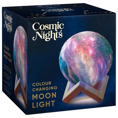 Cosmic Nights Midnight Moon Light Relaxing Dreamy Ambience Bunt N-23