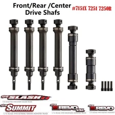 For Traxxas 1/16 RC Car E-Revo Summit Steel CVD Drive Shaft Center/Front/Rear 