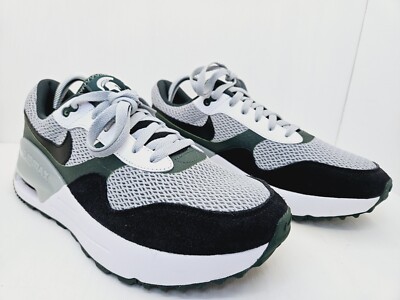 NEW Men's 9 Nike Air Max SYSTM x Michigan State MSU Shoes DZ7747-001 Go Green