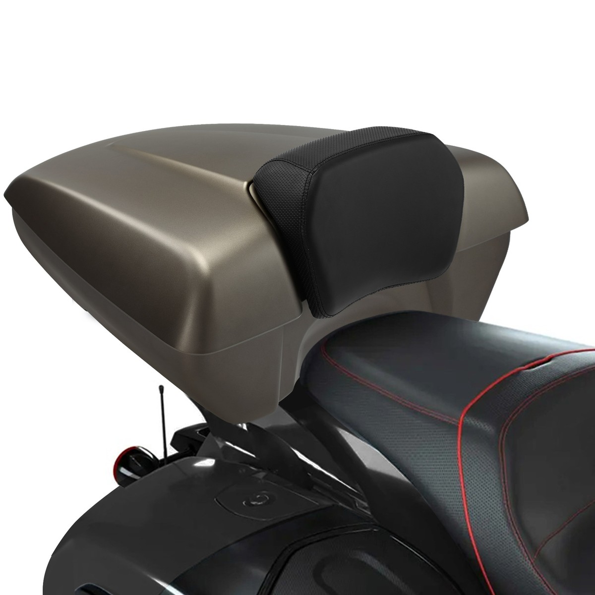 Low Profile Trunk Backrest Pad Fit For Indian Chieftain Chief