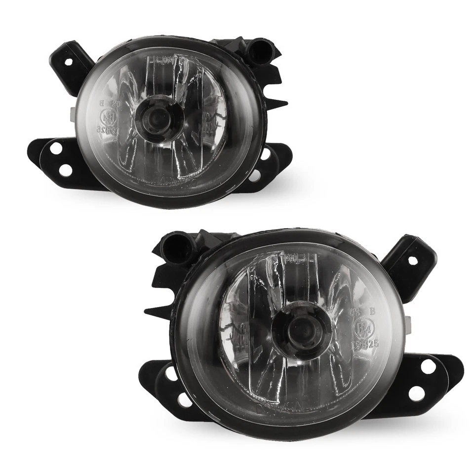 Fog Light For 2006-14 Mercedes-Benz PAIR Bumper Lamps Clear Lens Replacement - Imagem 2 de 4