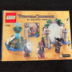 Lego Pirates Of The Caribbean Series 4-piece set , 4192&times;2, 4181, 4183, Unused