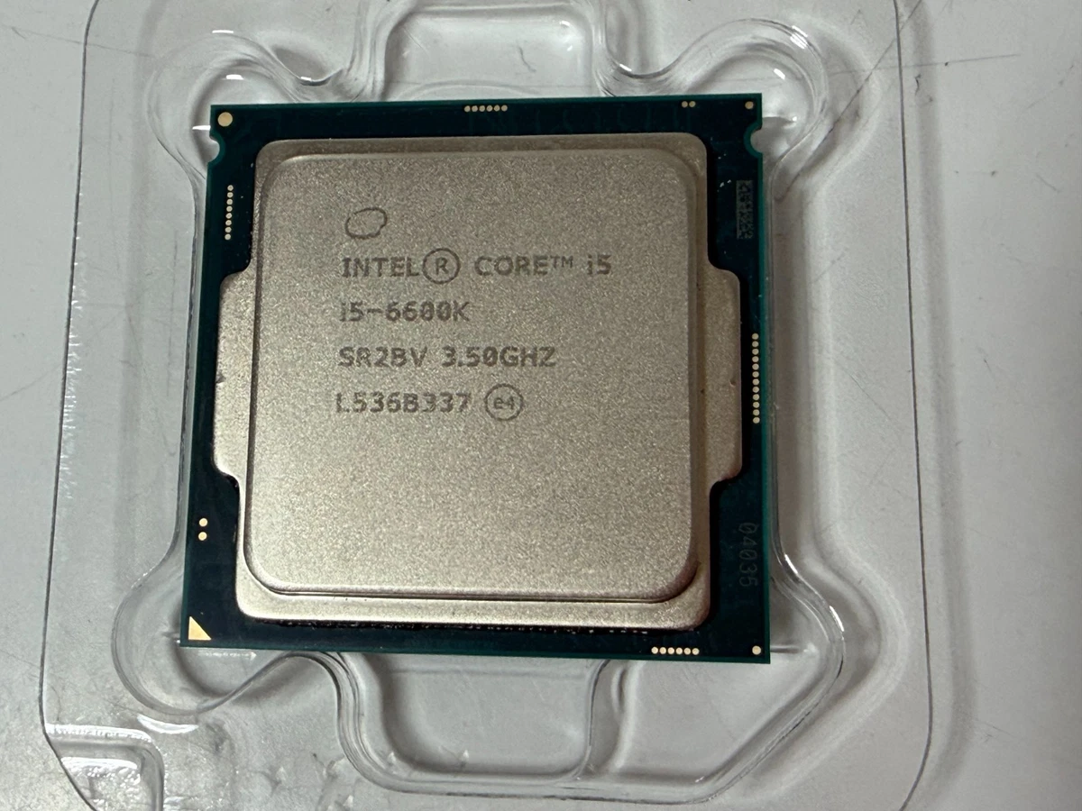 Intel Core i5-6600K Processor Model Computer Processors (CPUs) for