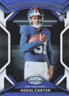 2025 Panini Certified Football Abdul Carter #CRK-ACR