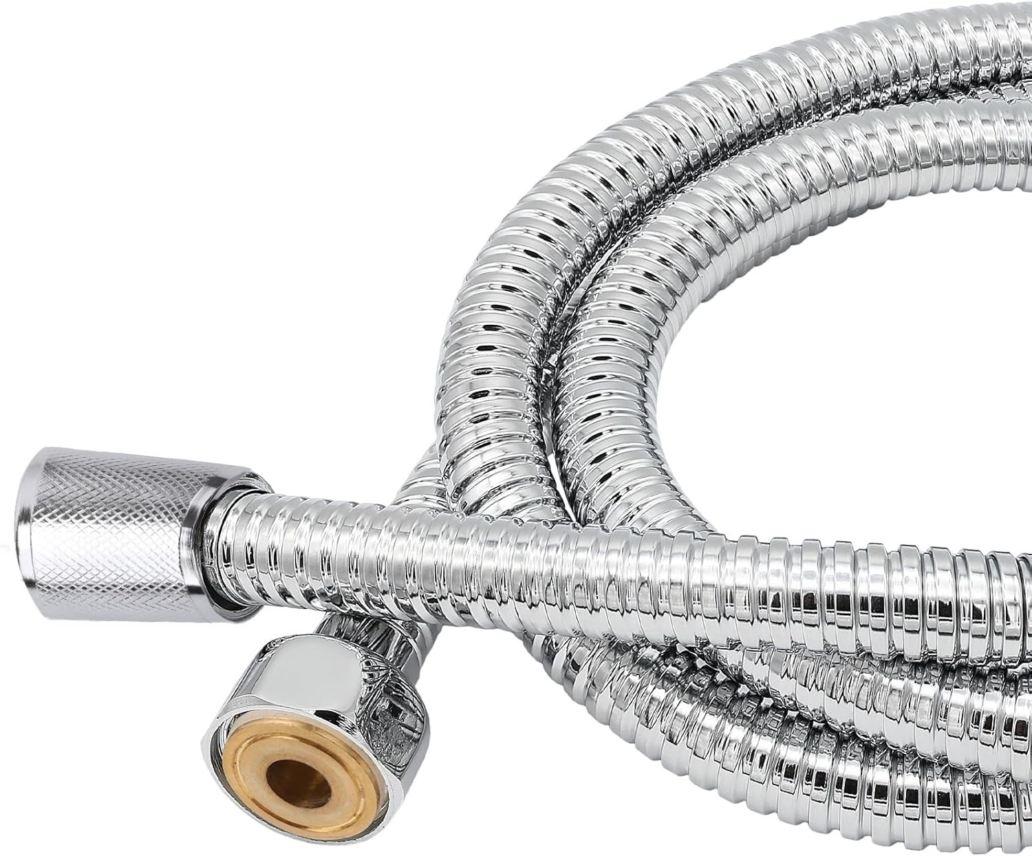 YEAUPE 2M 2.0m(79"") Universal Shower Pipe Anti-Kink Standard G1/2 All Copper