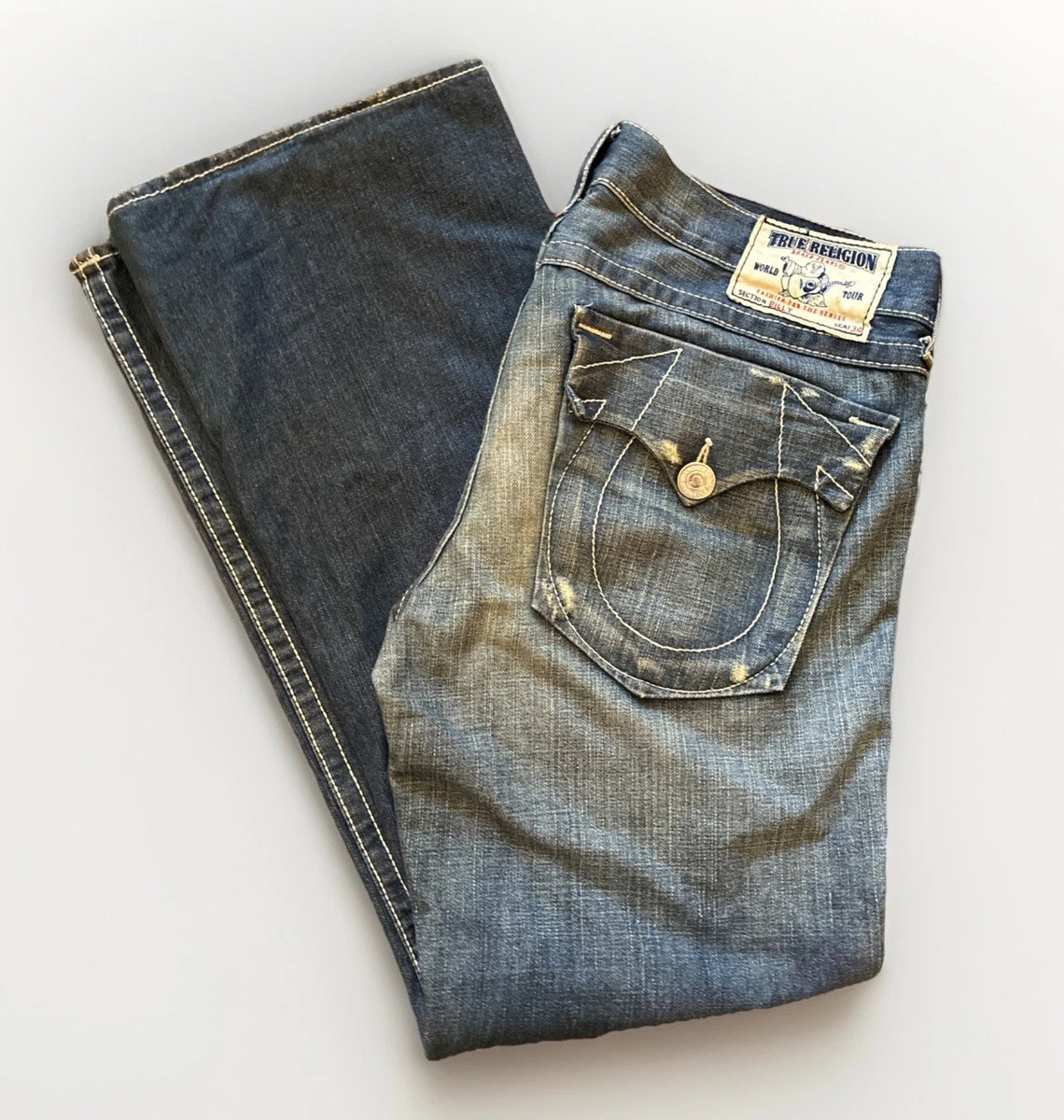 Preços baixos em Jeans masculino True Religion True Religion Billy