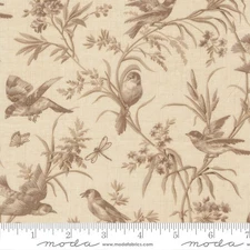 Moda JOIE DE VIVRE Pearl/Roche 13983 12 Quilt Fabric BTY French  General.