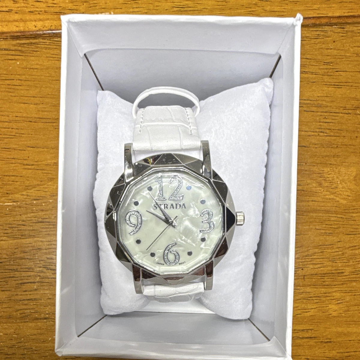 Lot of 2 Women\'s Watches: Strada Marcasite Style and SPC Quartz Strada Women Casual Wristwatches for sale | eBay main image 2