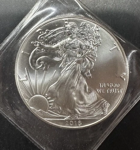 One Dollar 2016 American Silver Eagle 1 oz .999 Fine Silver Coin Loc#D8