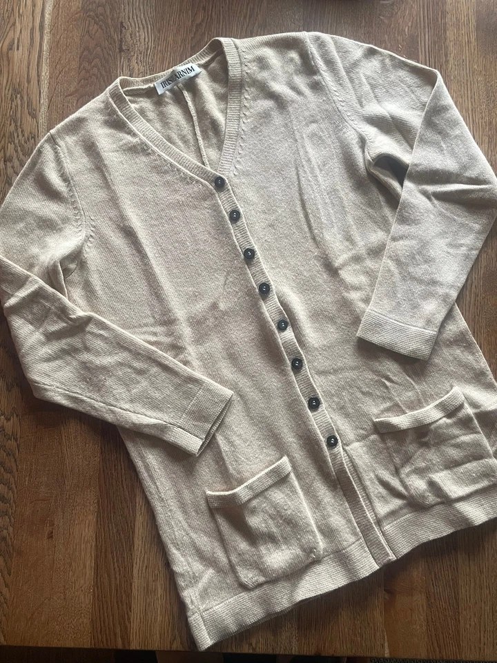 Weiche IRIS VON ARNIM* Kaschmir Strick-Jacke* beige* Gr. M* TOP - Bild 3 von 4