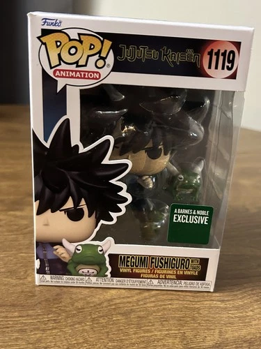 Jujutsu Kaisen Funko Pop BRAND NEW 1119 Megumi Fushiguro With Toads Barnes Noble