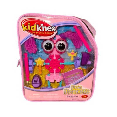Kid knex Pixie Princess, sealed in box, 25 piece, educational  with case.