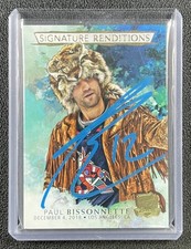 PAUL BISSONNETTE 2021-22 UPPER DECK THE CUP #SR-PB SIGNATURE RENDITIONS AUTO