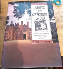Harmar GROWING UP AT GOVERNMENT HOUSE Signed HC Book