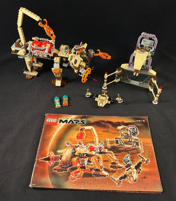 LEGO Space: Life on Mars Excavation Searcher #7316 w/ Manual Missing 1 Minifig