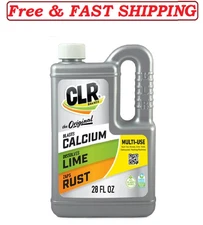 CLR Calcium Lime & Rust Remover Multi-Use Household Cleaner 28 fl oz