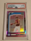 2024 Panini Donruss Jayden Daniels #389 Optic Preview Pink Prizm PSA 10 GEM MINT