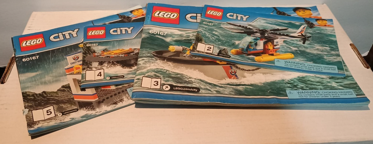 LEGO City 60167 Coast Guard Head Quarters Used Complete With