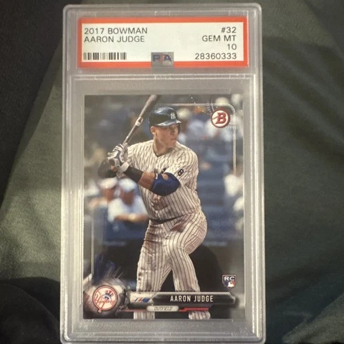 2017 Bowman Aaron Judge #32 (RC) PSA 10
