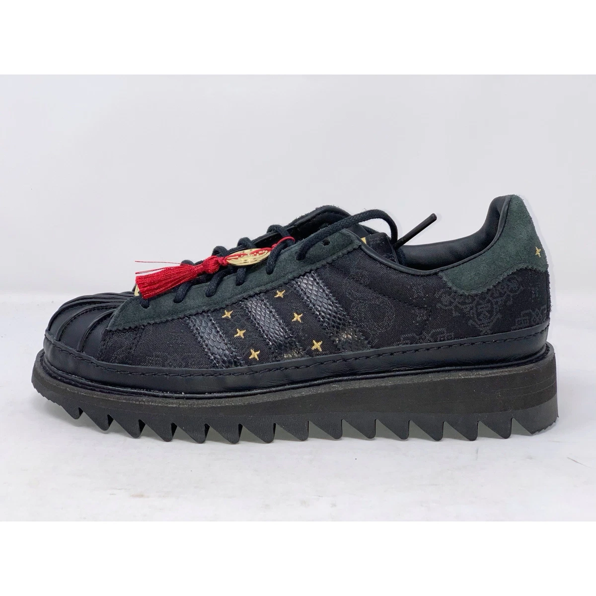 adidas gazelle silver green womens adidas Superstar Lux Made in Italy Core Black main image 1