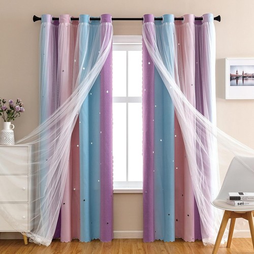 XiDi Dream Star Blackout Curtains W52x L72