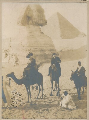 Giza Sphinx 1913 Pyramid Photo Photography Film Egypt Pyramid