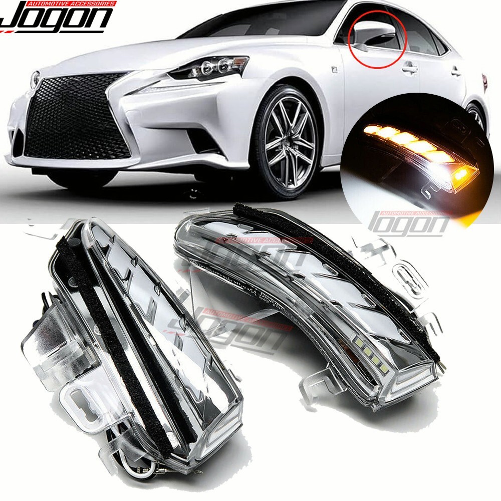 LED Dynamic Side Turn Signal Light Parking For Lexus IS250 300 350