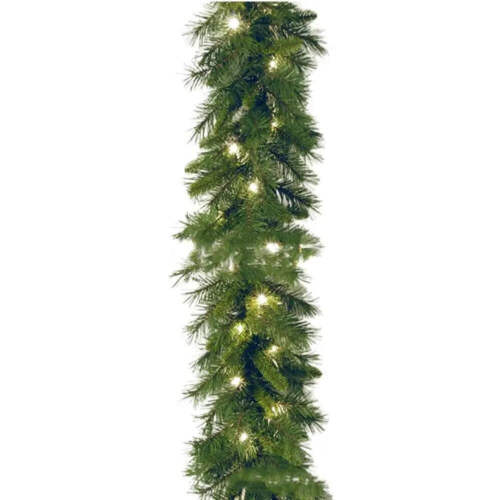Navidad Guirnalda Con Bayas Corona Verde Acebo Afelpado Decoración - Imagen 9 de 15