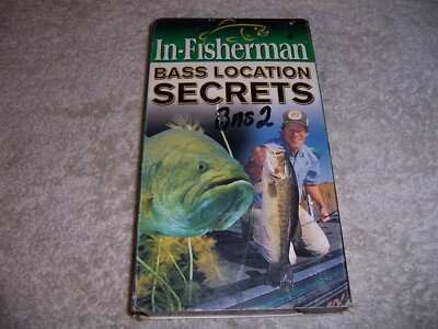 Bass Location Secrets VHS Video In-Fisherman fishing | eBay