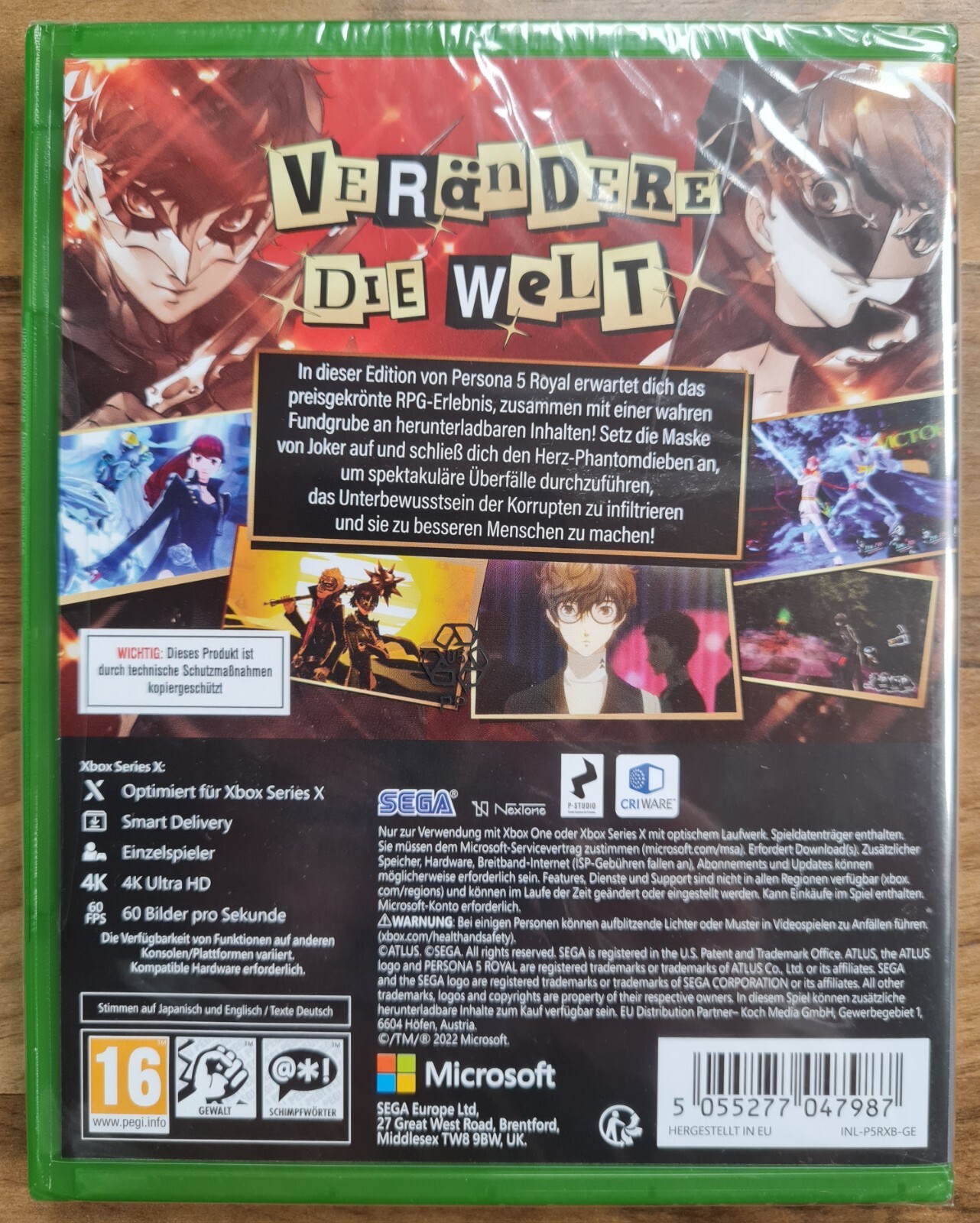 Persona 5 Royal (Microsoft Xbox One / SERIES X, 2022) NEU & OVP