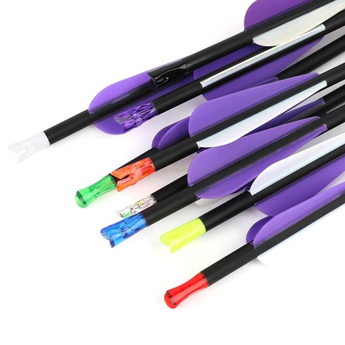 50X Arrow Nock Insert ID6.2mm Arrow Shaft Tail Plastic Archery Shooting Hunt DIY - Picture 13 of 22
