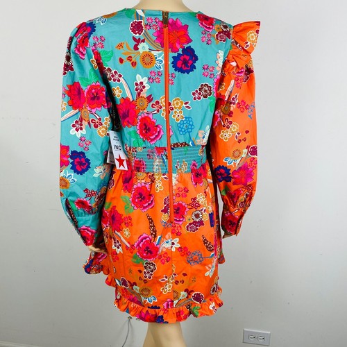 Misa Hylton For Inc International Concepts Bold Colorful Floral Women's XL Dress - Picture 7 of 14