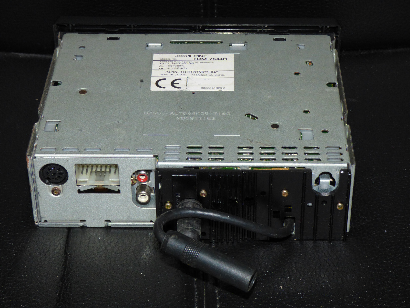 Alpine TDM-7544R Cassette Autorevese RDS EON 4x35 Watt Car Stereo | eBay