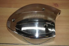 BIG DOG OEM CHROME AIR FILTER CLEANER COVER w/ LOGO 2004-2011 models Harley
