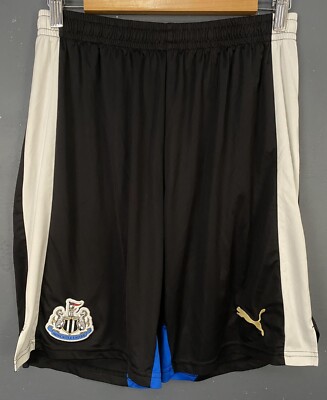 MENS PUMA FC NEWCASTLE UNITED 2016/2017 SHORTS PANTALONES FOOTBALL SOCCER SIZE M